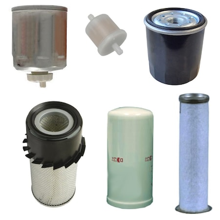 Aic Replacement Parts Maintenance Filter Kit Fits New Holland L140 L150 L160 L170 L175 84475542 86504140-FILTERSET
